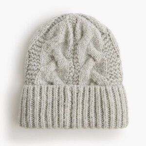 J. Crew Cable-Knit Beanie